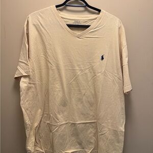 ***Pre-Loved***Polo by Ralph Lauren Yellow V-Neck Men's XL Shirt